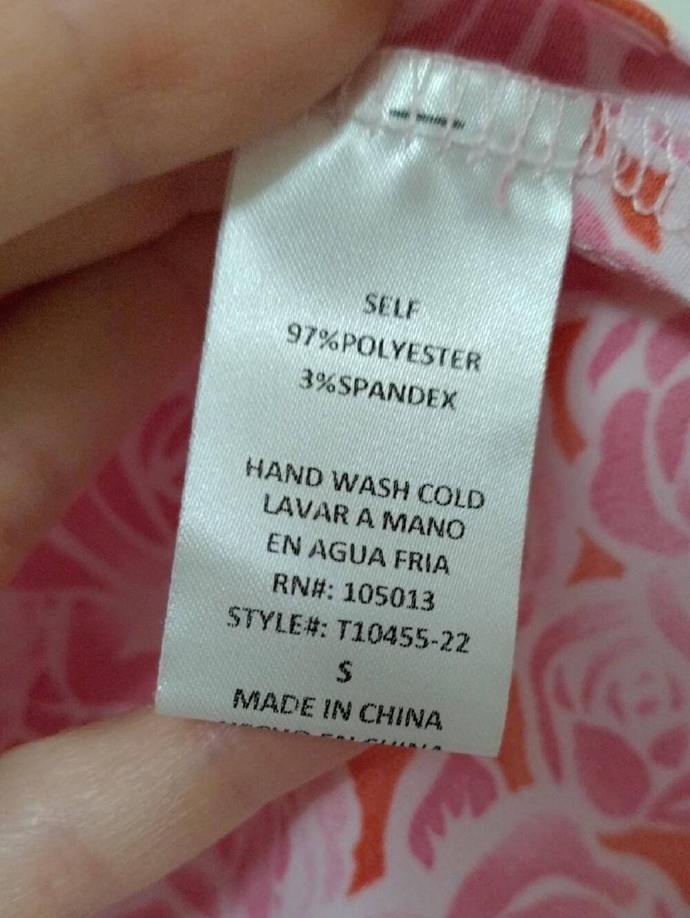 Pink Floral Ruffle Top - Picture 3 of 4